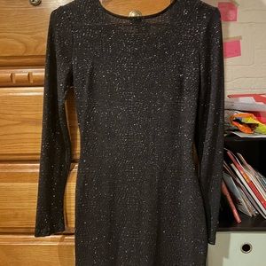Windsor sparkly black dress